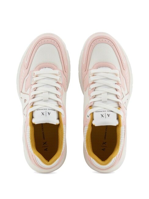 A|X Chunky sneakers with mesh inserts light rose + off white - Women’s shoes