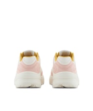 ARMANI EXCHANGE A|X Chunky sneakers with mesh inserts light rose + off white - Women’s shoes - 5