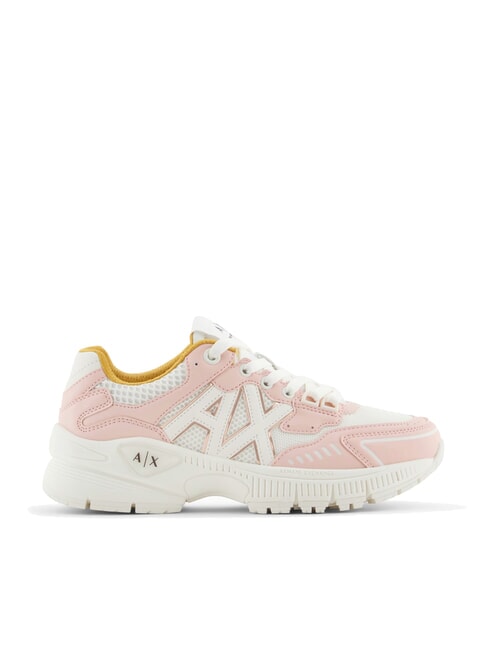 A|X Chunky sneakers with mesh inserts light rose + off white - Women’s shoes