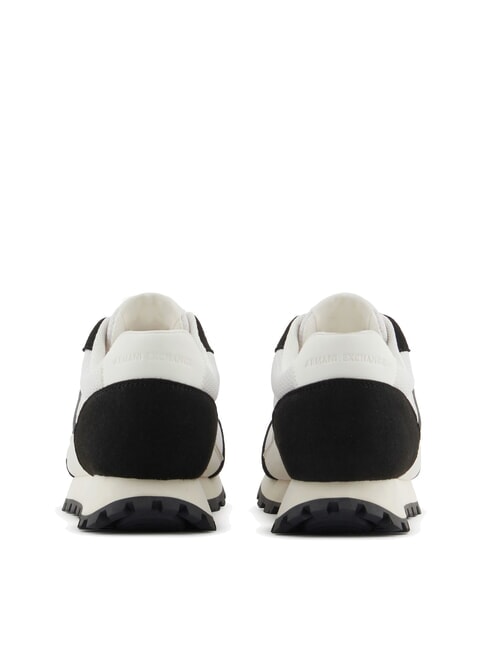A|X Mesh sneakers with contrasting logo off white+black - Women’s shoes