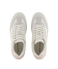 ARMANI EXCHANGE A|X Sneakers with contrasting detail off white+light pink - Women’s shoes - 3