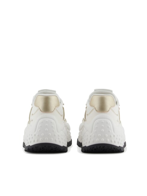 A|X Chunky sneakers off white+pale gold - Women’s shoes