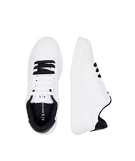ARMANI EXCHANGE A|X Platform sneakers op.white + black - Women’s shoes - 3