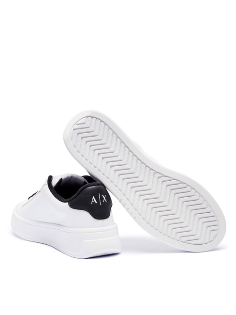 A|X Platform sneakers op.white + black - Women’s shoes