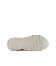 ARMANI EXCHANGE A|X Mesh fabric sneakers silver+off-white - Women’s shoes - 6