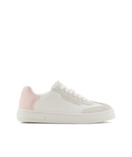 ARMANI EXCHANGE A|X Sneakers with contrasting detail off white+light pink - Women&rsquo;s shoes - 2