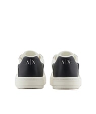ARMANI EXCHANGE A|X Sneakers with contrasting detail off white+black - Women’s shoes - 5