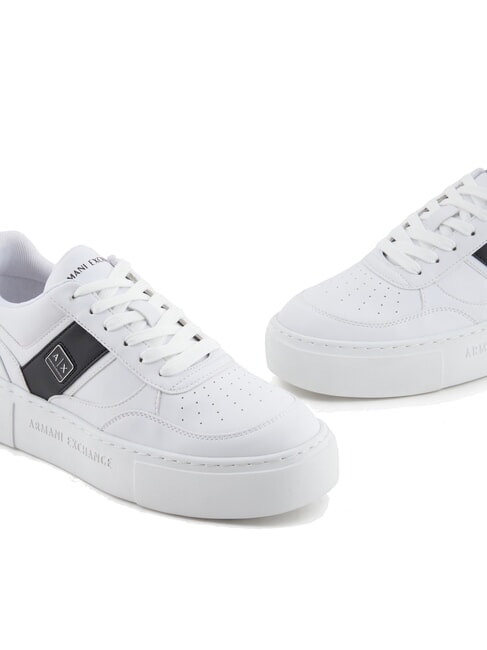A|X Sneakers with side band MULTICOLOR / OP.WHITE + BLACK - Women’s shoes
