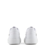 ARMANI EXCHANGE A|X Sneakers with side band MULTICOLOR / OP.WHITE + BLACK - Women’s shoes - 5