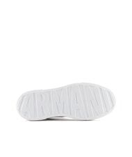 ARMANI EXCHANGE A|X Sneakers with side band MULTICOLOR / OP.WHITE + BLACK - Women’s shoes - 6