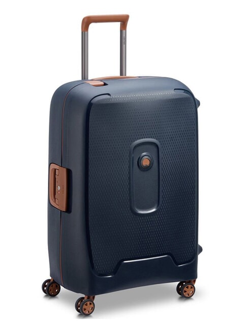 MONCEY MR  Medium Trolley ink blue - Rigid Trolley Cases