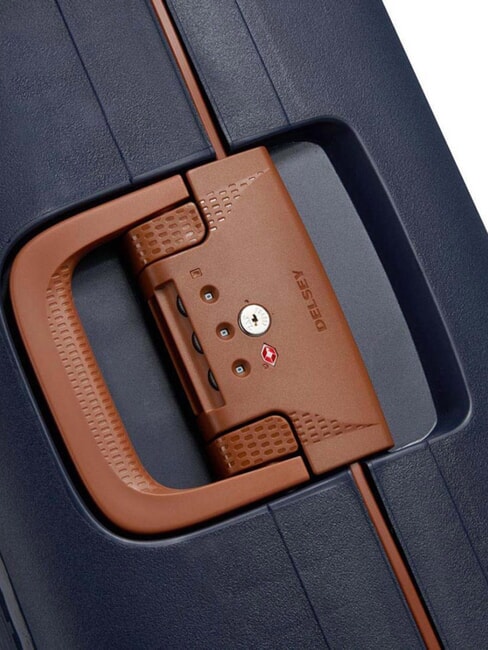 MONCEY MR  Medium Trolley ink blue - Rigid Trolley Cases