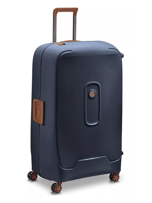 MONCEY MR Extra Large Trolley ink blue - Rigid Trolley Cases