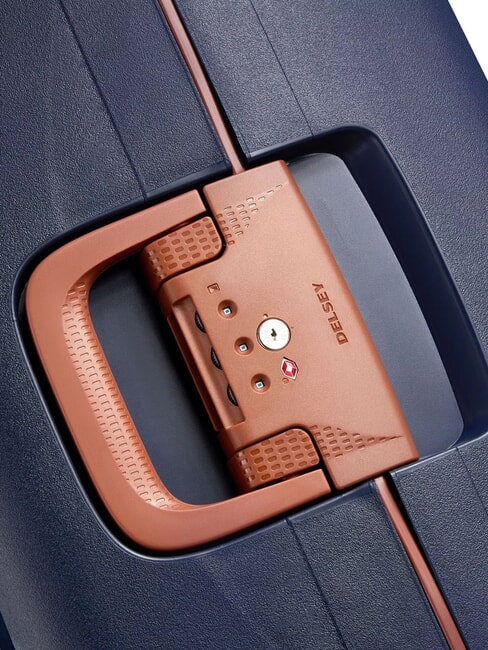 MONCEY MR Extra Large Trolley ink blue - Rigid Trolley Cases