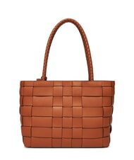 GUESS MAYLEE Woven shopping bag albury caramel tote bag - Women&rsquo;s Bags - 4