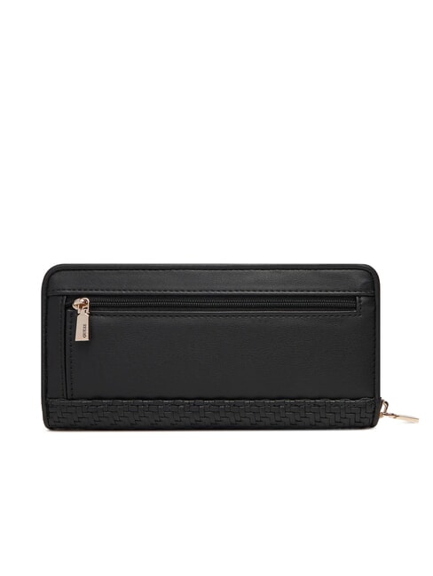 MIREMA Large woven wallet BLACK - Women’s Wallets
