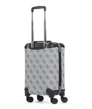 GUESS BERTA 18 Hand luggage trolley slate logo - Hand luggage - 3