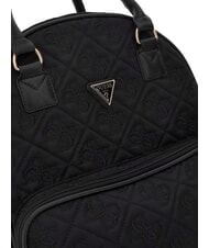 GUESS ADELASIA Backpack with embroidered 4G logo BLACK - Women’s Bags - 3