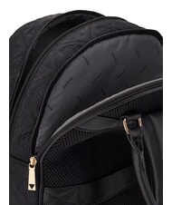 GUESS ADELASIA Backpack with embroidered 4G logo BLACK - Women’s Bags - 4