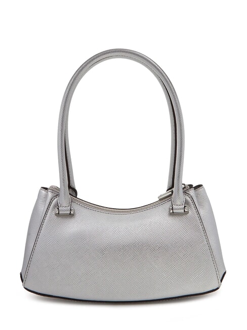 ROSALBA Saffiano print shoulder bag SILVER - Women’s Bags