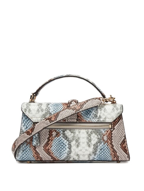 QUEENSLAND Handbag with shoulder strap misty blue multi - Women’s Bags