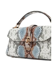 GUESS QUEENSLAND Handbag with shoulder strap misty blue multi - Women’s Bags - 4