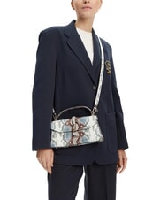 GUESS QUEENSLAND Handbag with shoulder strap misty blue multi - Women’s Bags - 6