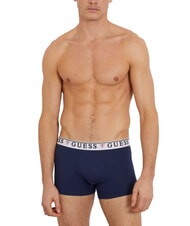 GUESS BRIAN HERO 3 pairs of boxers black blue combo - Men's briefs - 4
