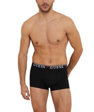 GUESS BRIAN HERO 3 pairs of boxers jet black w/ frost g - Men's briefs - 2