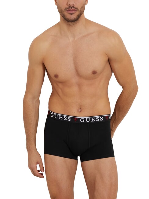 BRIAN HERO 3 pairs of boxers jet black w/ frost g - Men's briefs
