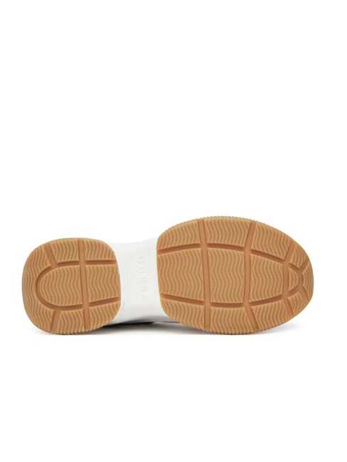 HAPYY3 Sneakers with peony logo inserts White / Brown - Women’s shoes