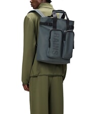 RAINS TEXEL TOTE Backpack Waterproof bag lagoon - Laptop backpacks - 3