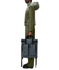 RAINS TEXEL TOTE Backpack Waterproof bag lagoon - Laptop backpacks - 4