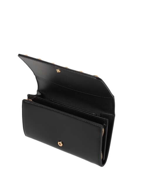 AURA Large wallet with studs Black - Women’s Wallets
