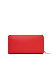 LOVE MOSCHINO TIMELESS Large zip-around wallet RED - Women’s Wallets - 3
