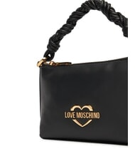 LOVE MOSCHINO SMART DAILY Handbag with shoulder strap Black - Women’s Bags - 4