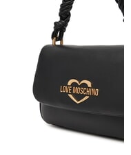 LOVE MOSCHINO SMART DAILY Handbag with shoulder strap Black - Women’s Bags - 4