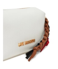 LOVE MOSCHINO LEGACY Camera case bag with charms white - Women&rsquo;s Bags - 4