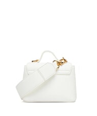 LOVE MOSCHINO SPARKLE Mini bag with jewel applications White - Women&rsquo;s Bags - 2
