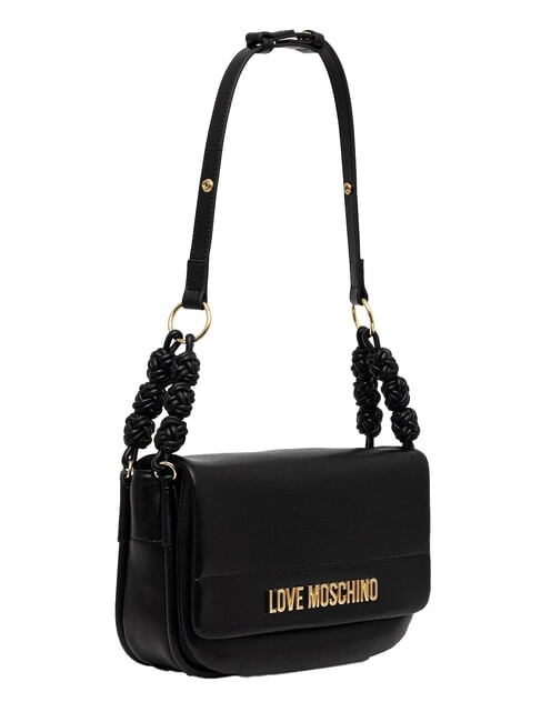 SMART DAILY Shoulder bag with woven pattern Black - Women’s Bags