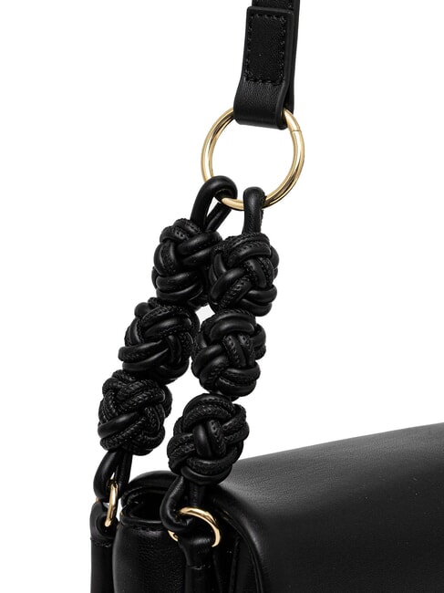 SMART DAILY Shoulder bag with woven pattern Black - Women’s Bags