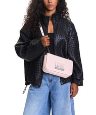 LOVE MOSCHINO LETTERING BICOLOR Shoulder bag face powder - Women&rsquo;s Bags - 7