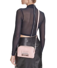 LOVE MOSCHINO BIG LETTERING Mini Shoulder Bag face powder - Women&rsquo;s Bags - 6