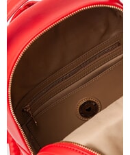 LOVE MOSCHINO BAGGY Backpack with pocket RED - Women&rsquo;s Bags - 4