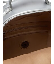 LOVE MOSCHINO QUILTED Quilted backpack silver - Women’s Bags - 5