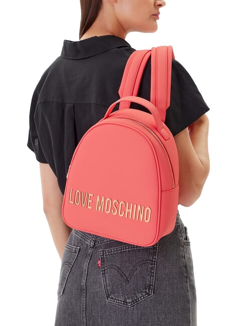 LETTERING Backpack coral - Women’s Bags