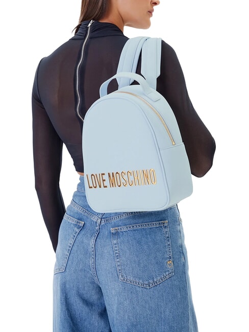 LETTERING Backpack Light blue - Women’s Bags