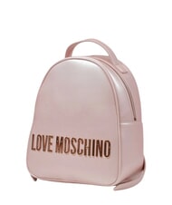 LOVE MOSCHINO LOGO LETTERING Backpack powder - Women’s Bags - 2