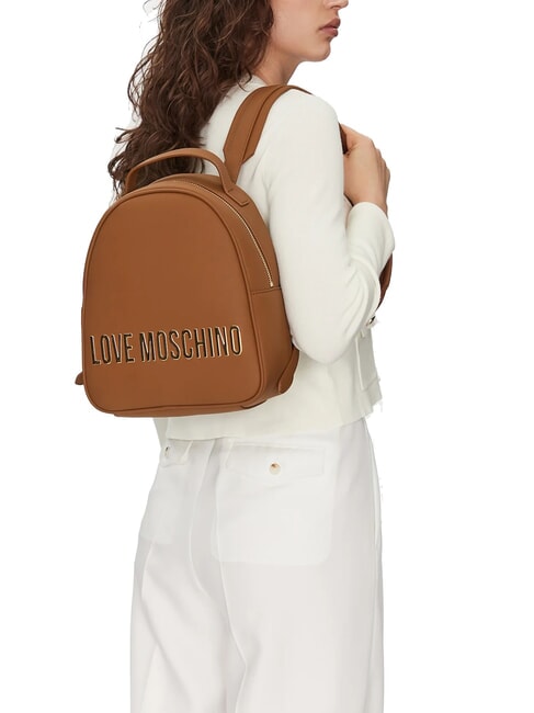 LETTERING Backpack camel - Women’s Bags