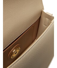 LOVE MOSCHINO BRAIDED Shoulder bag with flap ivory - Women&rsquo;s Bags - 5